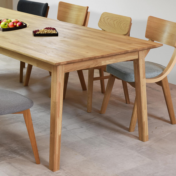 Drewniany dębowy stół dla 10 osób 250 x 100 cm Ari , {PARENT_CATEGORY_NAME - 4