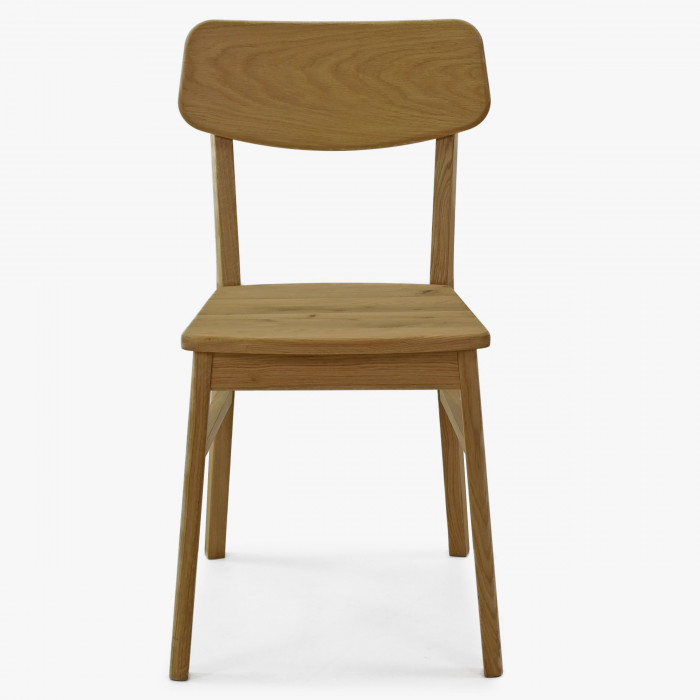 Drewniany zestaw 4 krzeseł i stołu wykonany z litego drewna dębowego , {PARENT_CATEGORY_NAME - 1