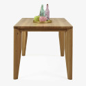 Drewniany zestaw 4 krzeseł i stołu wykonany z litego drewna dębowego , {PARENT_CATEGORY_NAME - 8