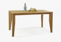 Drewniany zestaw 4 krzeseł i stołu wykonany z litego drewna dębowego , {PARENT_CATEGORY_NAME - 9