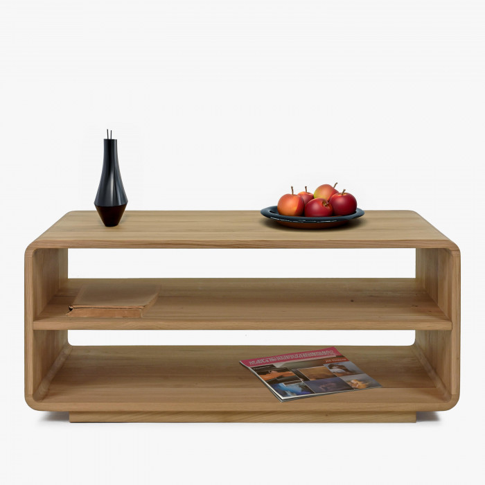 Zaokrąglony drewniany stolik kawowy , {PARENT_CATEGORY_NAME - 4