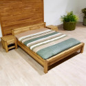 Łóżko z litego drewna bukowego, kolor Antik, 140 x 200 cm , {PARENT_CATEGORY_NAME - 0