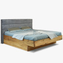 Łóżko drewniane z pojemnikiem 180 x 200 cm, Klaudia , {PARENT_CATEGORY_NAME - 0