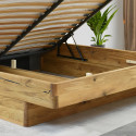 Łóżko drewniane z pojemnikiem 180 x 200 cm, Klaudia , {PARENT_CATEGORY_NAME - 6