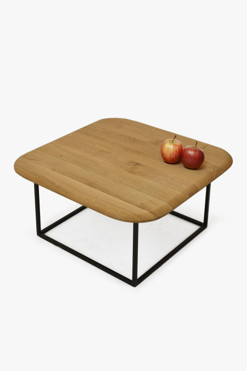 Drewniany kwadratowy stolik kawowy Bolek , {PARENT_CATEGORY_NAME - 0