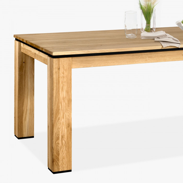 Drewniany dębowy stół 160 x 90 cm New Line II 60 , {PARENT_CATEGORY_NAME - 12