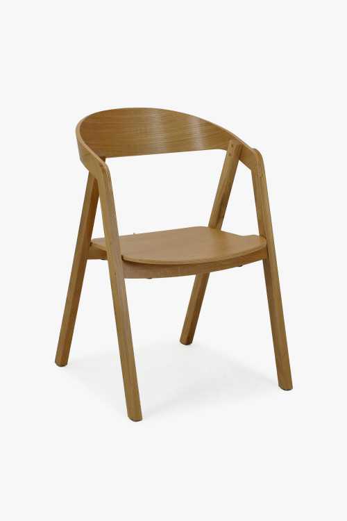 Krzesło dębowe z możliwością sztaplowania - cało drewniana Guru , {PARENT_CATEGORY_NAME - 7