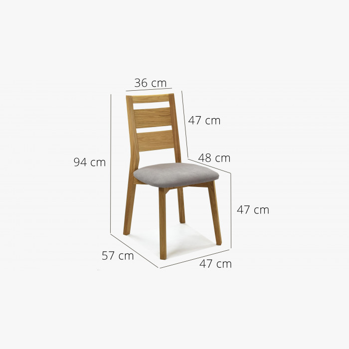 Drewniane krzesło dębowe - promocja, Wirginia , {PARENT_CATEGORY_NAME - 8