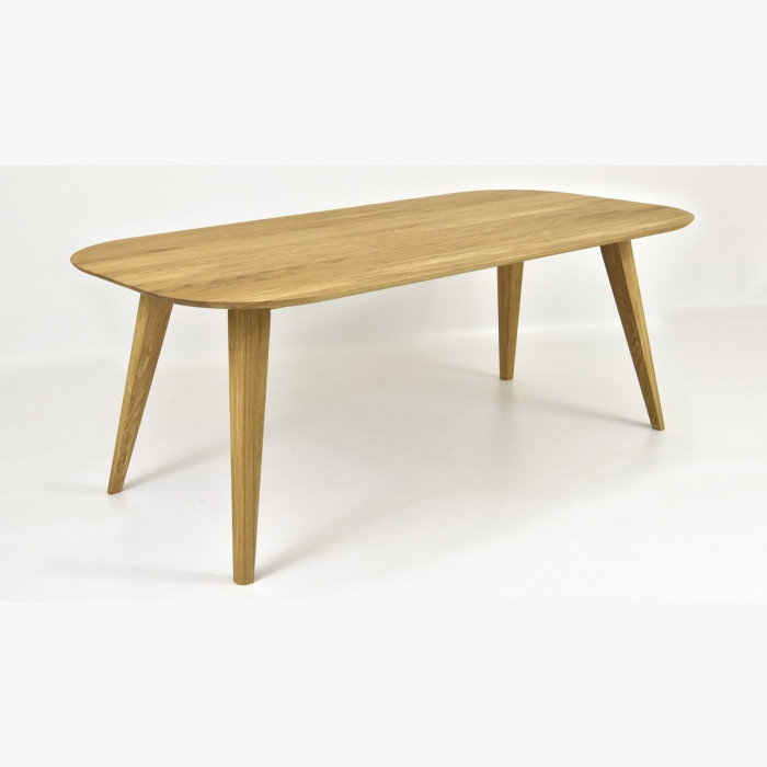 Owalny stół do jadalni z litego dębu, Otawa 180 x 90 cm , {PARENT_CATEGORY_NAME - 10