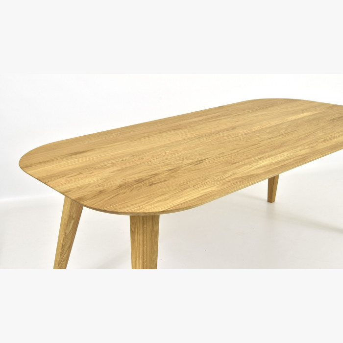 Owalny stół do jadalni z litego dębu, Otawa 180 x 90 cm , {PARENT_CATEGORY_NAME - 14