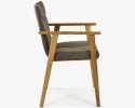 Krzesło dębowe z podłokietnikami do jadalni, Alina Tauper , {PARENT_CATEGORY_NAME - 5