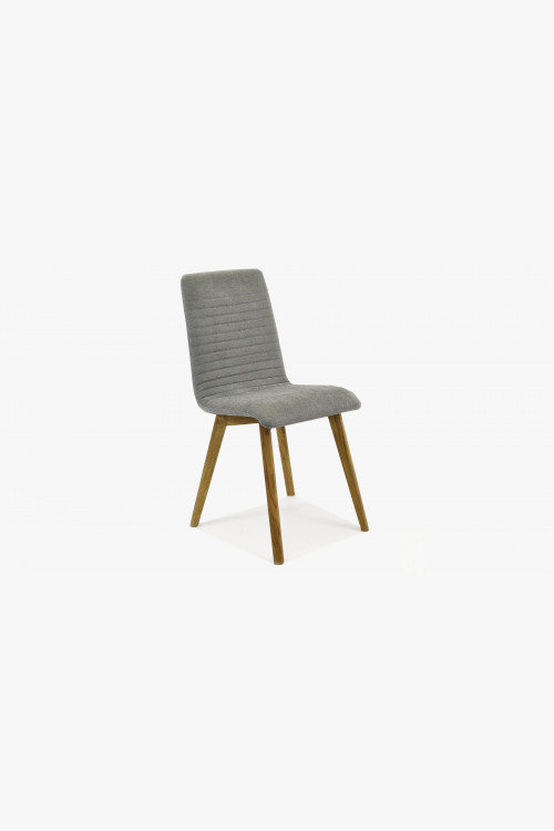 Krzesło do kuchni - jasnoszare, Arosa - Lara Design - 1