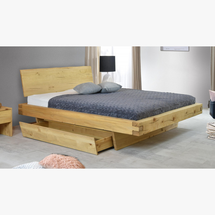 Łóżko dwuosobowe  z litego drewna, świerk - Matus 160 x 200 cm , {PARENT_CATEGORY_NAME - 2