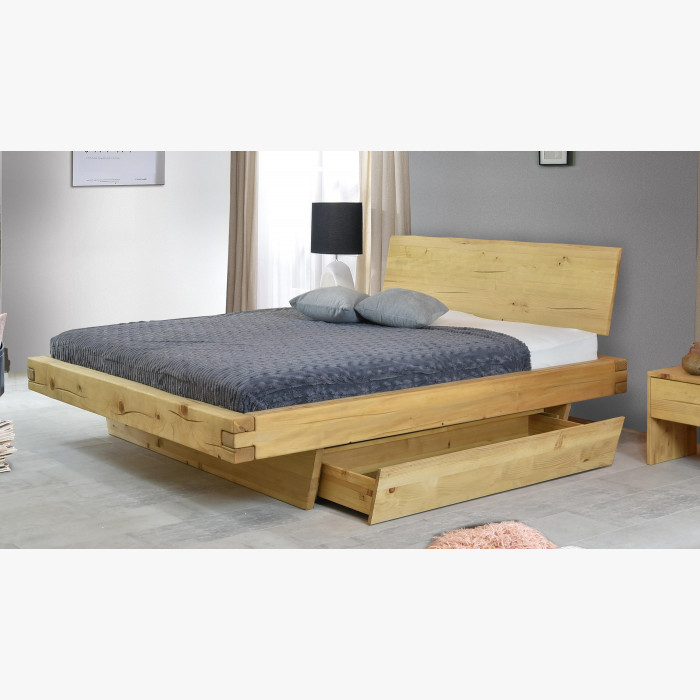 Łóżko dwuosobowe  z litego drewna, świerk - Matus 160 x 200 cm , {PARENT_CATEGORY_NAME - 4