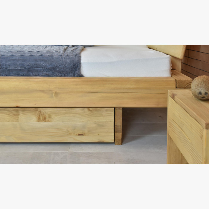 Łóżko dwuosobowe  z litego drewna, świerk - Matus 160 x 200 cm , {PARENT_CATEGORY_NAME - 10