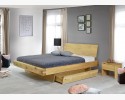 Łóżko dwuosobowe  z litego drewna, świerk - Matus 160 x 200 cm , {PARENT_CATEGORY_NAME - 16