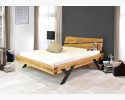 Luksusowe łóżko z litego drewna model Y - dąb 160 x 200 cm , {PARENT_CATEGORY_NAME - 7