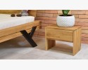 Luksusowe łóżko z litego drewna model Y - dąb 160 x 200 cm , {PARENT_CATEGORY_NAME - 9