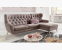 Sofa narożna - Tkanina AquaClean, wiele kolorów - Skandynawski design VOSS , {PARENT_CATEGORY_NAME - 2