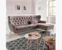 Sofa narożna - Tkanina AquaClean, wiele kolorów - Skandynawski design VOSS , {PARENT_CATEGORY_NAME - 3