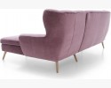 Sofa narożna - Tkanina AquaClean, wiele kolorów - Skandynawski design VOSS , {PARENT_CATEGORY_NAME - 6