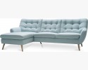 Skandynawska sofa narożna, wiele kolorów - tkanina AquaClean - Scandi , {PARENT_CATEGORY_NAME - 2