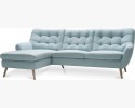 Skandynawska sofa narożna, wiele kolorów - tkanina AquaClean - Scandi , {PARENT_CATEGORY_NAME - 7