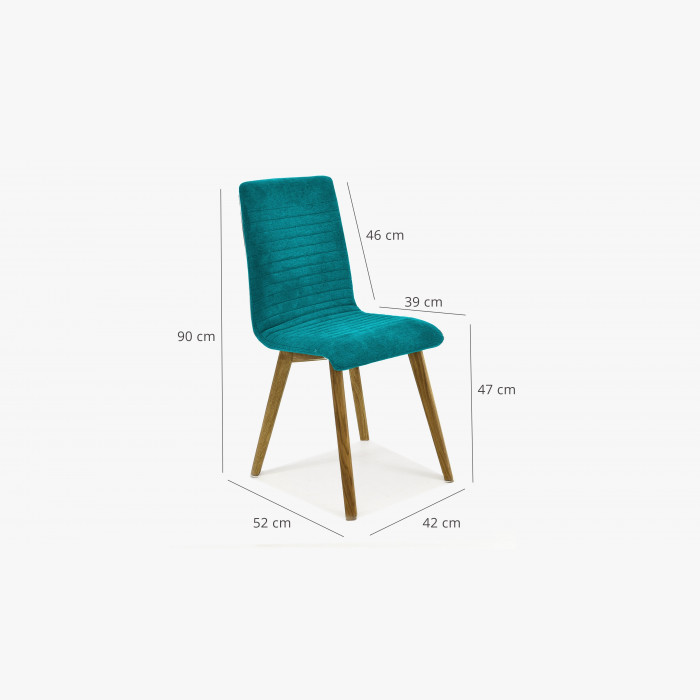 Krzesło kuchenne - turkusowe, Arosa - Lara , {PARENT_CATEGORY_NAME - 6