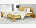 Łóżko dwuosobowe z litego drewna dębowego, Dunaj 160 x 200 cm , {PARENT_CATEGORY_NAME - 2