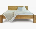 Łóżko dwuosobowe z litego drewna dębowego, Dunaj 160 x 200 cm , {PARENT_CATEGORY_NAME - 3