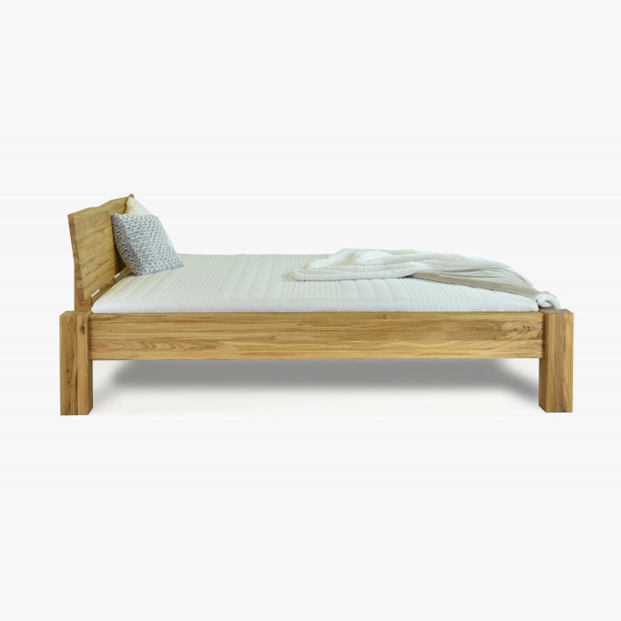 Łóżko dwuosobowe z litego drewna dębowego Luxury Oak, Danube 160 x 200 cm
