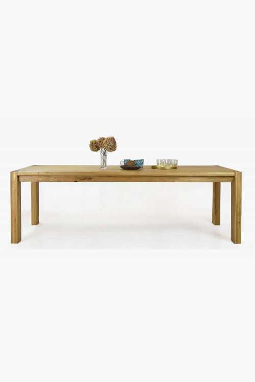Stół do jadalni dla 10 osób wykonany z litego drewna dębowego, Zlatko 240 x 100 cm , {PARENT_CATEGORY_NAME - 1