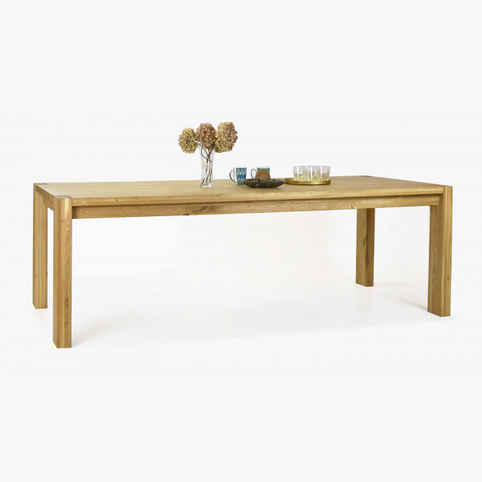 Stół do jadalni dla 10 osób wykonany z litego drewna dębowego, Zlatko 240 x 100 cm , {PARENT_CATEGORY_NAME - 3