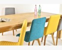 Stół do jadalni dla 10 osób z litego drewna dębowego + krzesła , Zlatko 240 x 100 cm , {PARENT_CATEGORY_NAME - 2