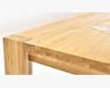 Stół do jadalni dla 10 osób z litego drewna dębowego + krzesła , Zlatko 240 x 100 cm , {PARENT_CATEGORY_NAME - 9
