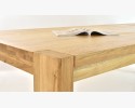 Stół do jadalni dla 10 osób z litego drewna dębowego + krzesła , Zlatko 240 x 100 cm , {PARENT_CATEGORY_NAME - 11