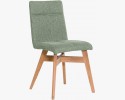 Krzesło do jadalni styl skandynawski, zielone Arona , {PARENT_CATEGORY_NAME - 3