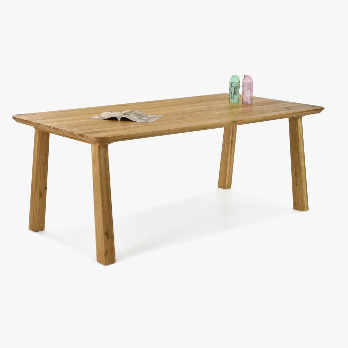 Stół do jadalni z litego drewna - zaokrąglone krawędzie, Martina 160 x 90 cm , {PARENT_CATEGORY_NAME - 2