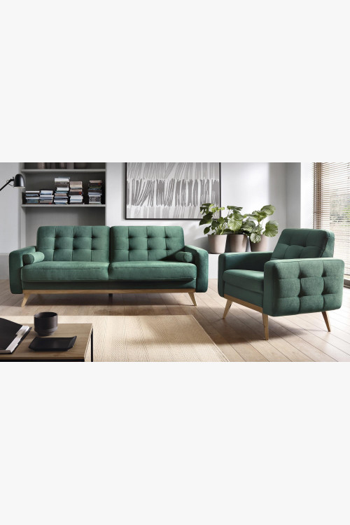 Sofa z funkcją spania - sofa trzyosobowa z fotelem więcej kolorów , {PARENT_CATEGORY_NAME - 1