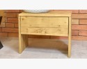 Łóżko z drewnianych bali MIA świerk, zaokrąglone narożniki 180 x 200 cm , {PARENT_CATEGORY_NAME - 8