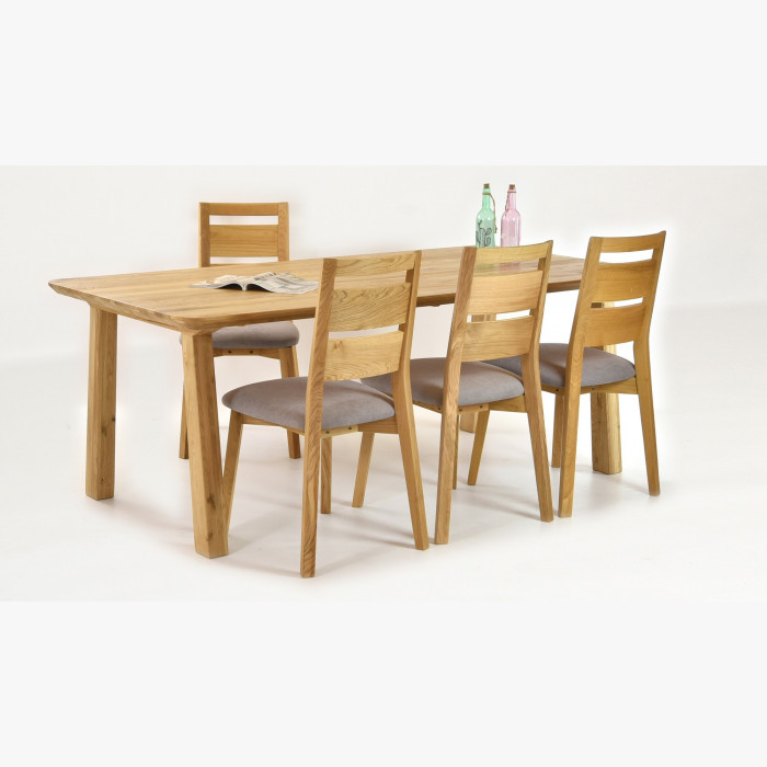 Stół do jadalni z litego drewna Martina + krzesła dąb Virginia , {PARENT_CATEGORY_NAME - 2