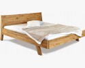 Luksusowe łóżko z litego dębu, marina 160 x 200 cm , {PARENT_CATEGORY_NAME - 1