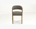 Luksusowe krzesło designerskie - dąb, Almondo - taupe , {PARENT_CATEGORY_NAME - 10