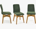 Krzesło YORK do jadalni, zielone - easy clean , {PARENT_CATEGORY_NAME - 2