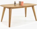 Rozkładany stół owalny, lity dąb, Otawa XL 160-200 cm , {PARENT_CATEGORY_NAME - 3