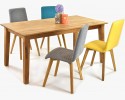 Stół do jadalni z litego drewna dębowego MIREK i krzesła Arosa , {PARENT_CATEGORY_NAME - 1
