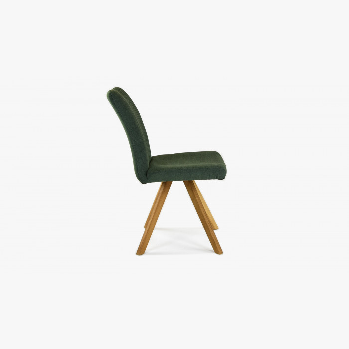 Krzesło nogi dębowe zielone, easy clean Paris , {PARENT_CATEGORY_NAME - 4