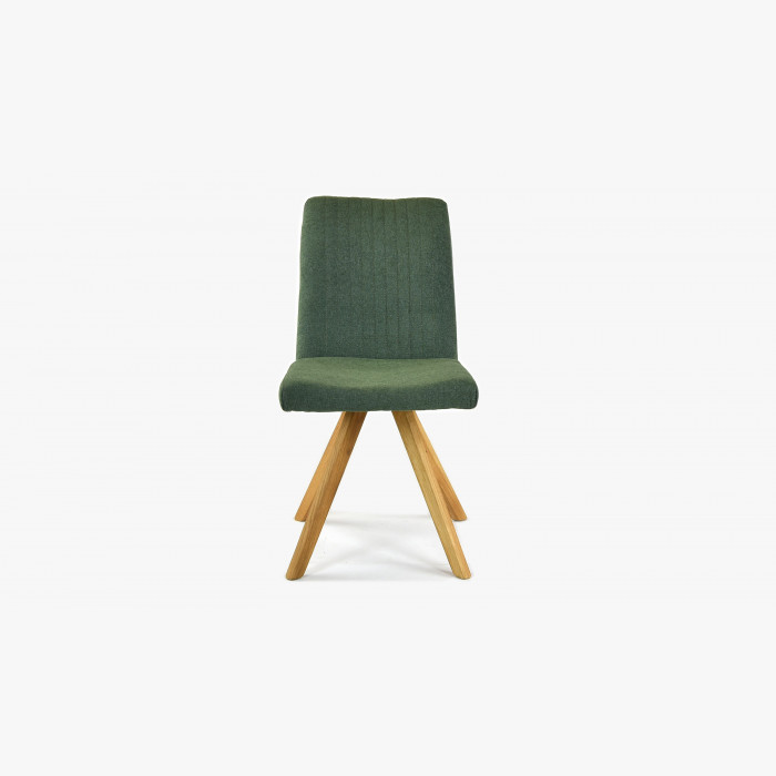 Krzesło nogi dębowe zielone, easy clean Paris , {PARENT_CATEGORY_NAME - 5