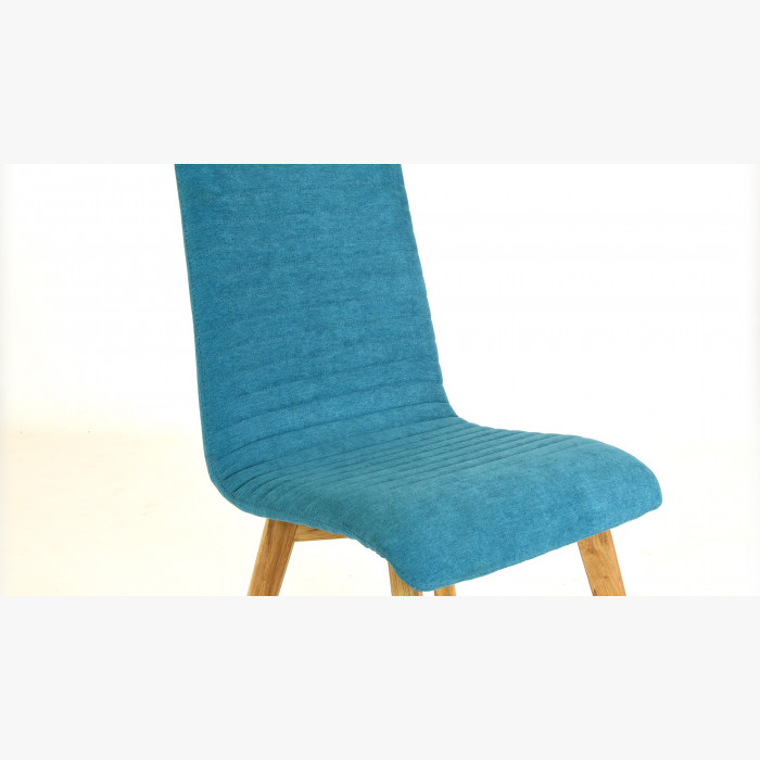 Krzesła tapicerowane Arosa z nogami dębowymi i stół jadalny dąb York , {PARENT_CATEGORY_NAME - 11