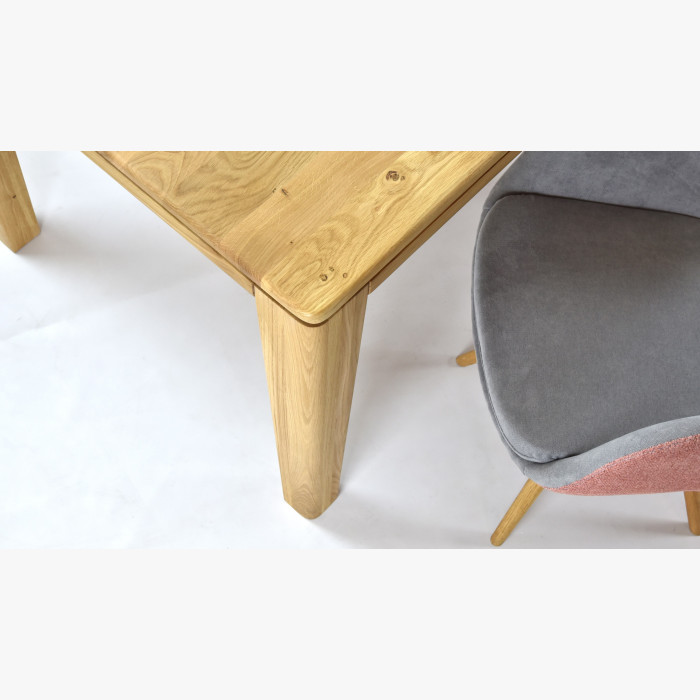 Luksusowe krzesła do jadalni z drewna dębowego Almondo oraz stół z drewna dębowego York dla 4-8 osób , {PARENT_CATEGORY_NAME - 9